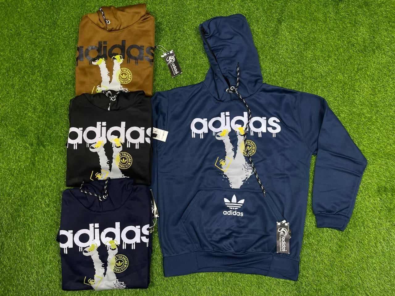 ADIDAS PRINTED HOODIE
