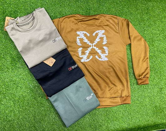 OFF WHITE IMPORTED SWEATSHIRT