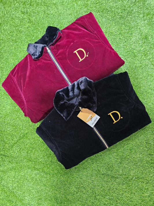 RAJAB BUTT JACKET (VELVET)